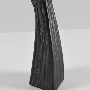 6in Tall Black Barn-Style Aluminum Mini Vase